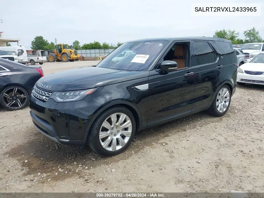 SALRT2RVXL2433965 2020 Land Rover Discovery Hse Luxury