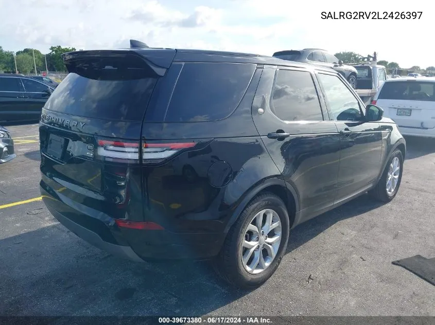 SALRG2RV2L2426397 2020 Land Rover Discovery Se