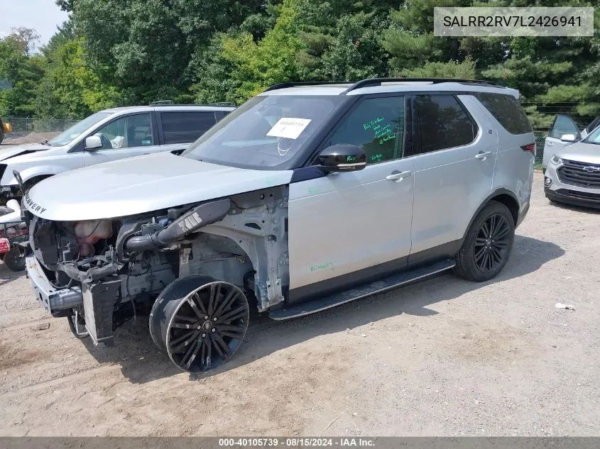 SALRR2RV7L2426941 2020 Land Rover Discovery Hse