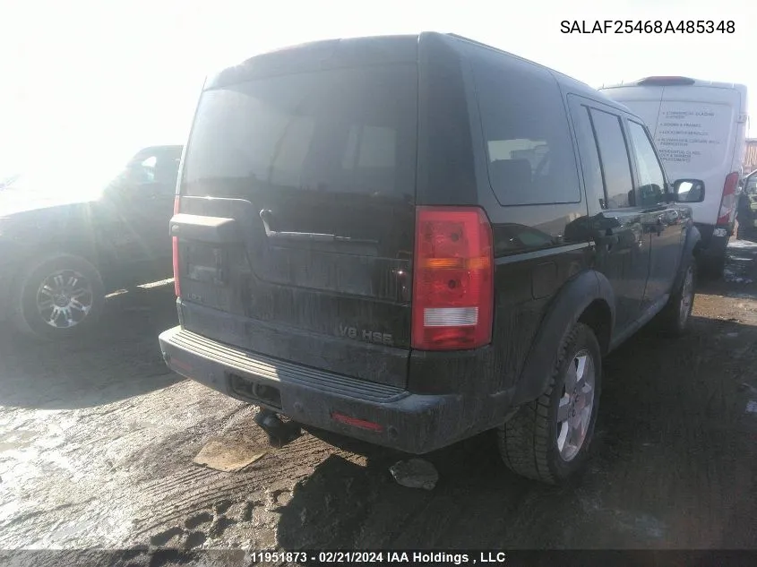 SALAF25468A485348 2008 Land Rover Lr2 Se/Hse