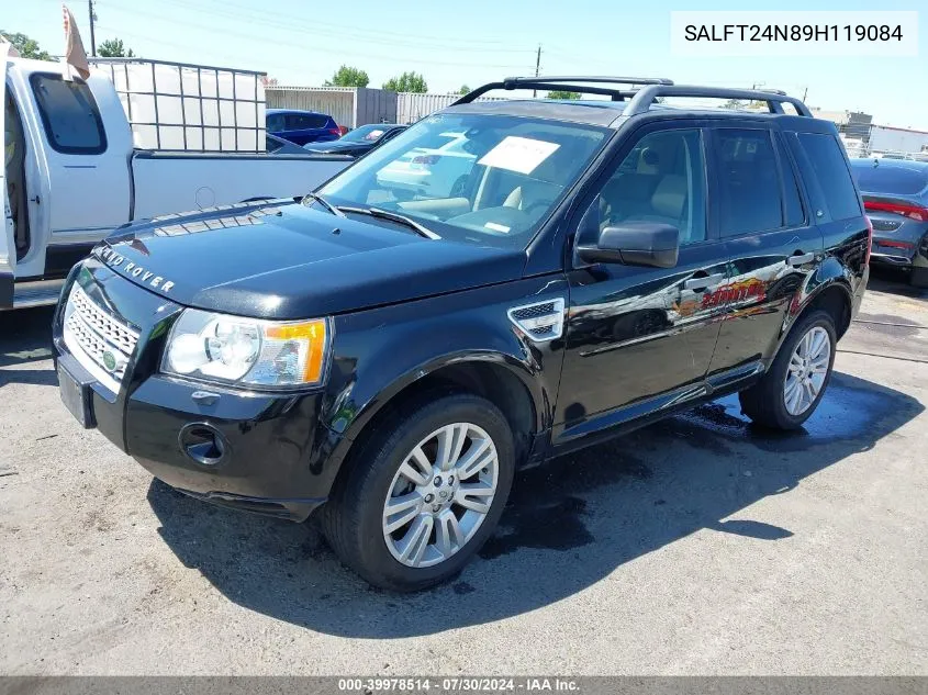 SALFT24N89H119084 2009 Land Rover Lr2 Hse