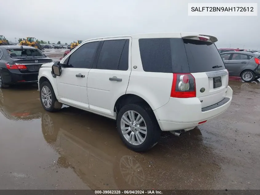 SALFT2BN9AH172612 2010 Land Rover Lr2 Hse