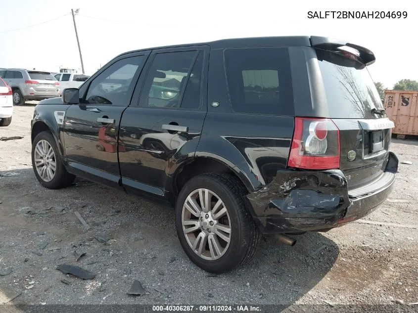 SALFT2BN0AH204699 2010 Land Rover Lr2 Hse