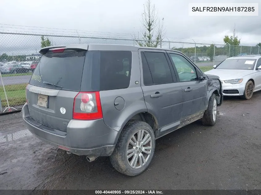 SALFR2BN9AH187285 2010 Land Rover Lr2 Hse