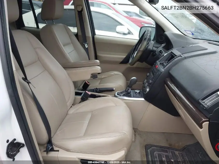 SALFT2BN2BH275663 2011 Land Rover Lr2