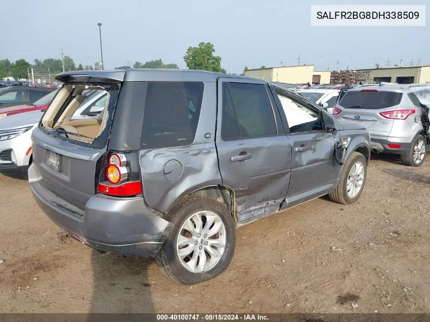 2013 Land Rover Lr2 VIN: SALFR2BG8DH338509 Lot: 40100747