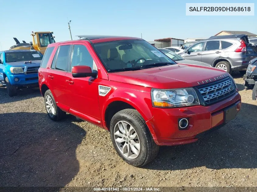 2013 Land Rover Lr2 Hse VIN: SALFR2BG9DH368618 Lot: 40151843