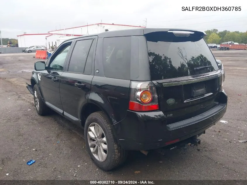 SALFR2BGXDH360785 2013 Land Rover Lr2