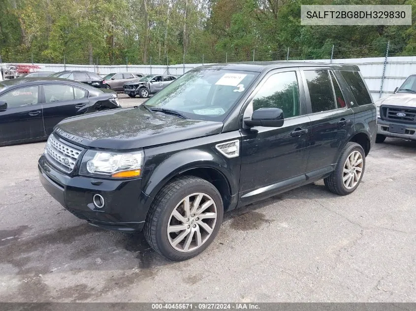 2013 Land Rover Lr2 VIN: SALFT2BG8DH329830 Lot: 40455671