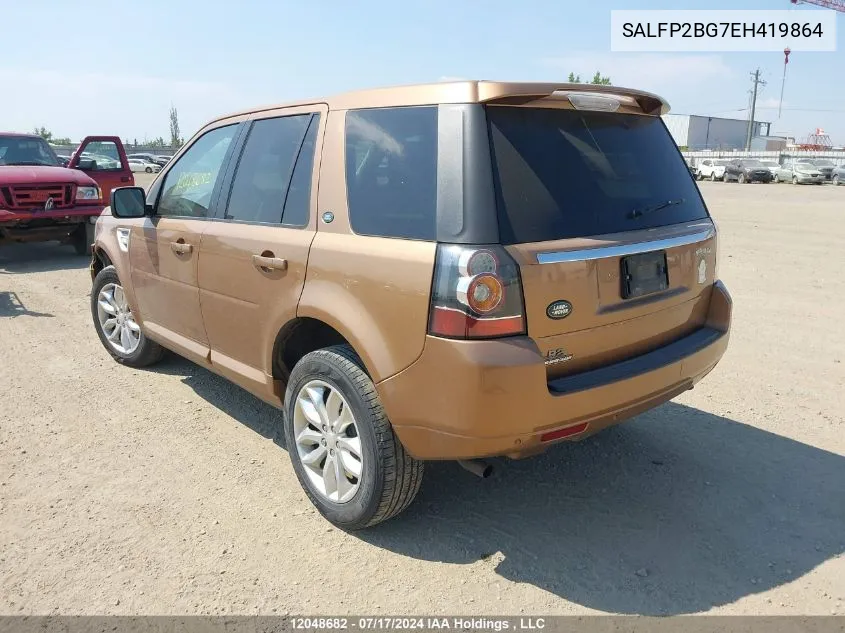 SALFP2BG7EH419864 2014 Land Rover Lr2