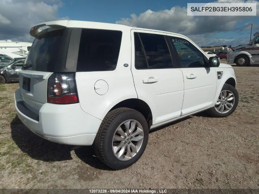 SALFP2BG3EH395806 2014 Land Rover Lr2