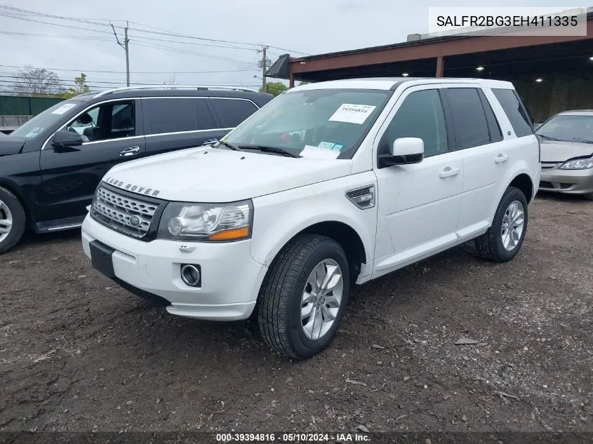 2014 Land Rover Lr2 VIN: SALFR2BG3EH411335 Lot: 39394816