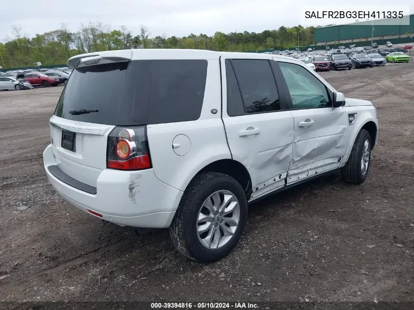 2014 Land Rover Lr2 VIN: SALFR2BG3EH411335 Lot: 39394816