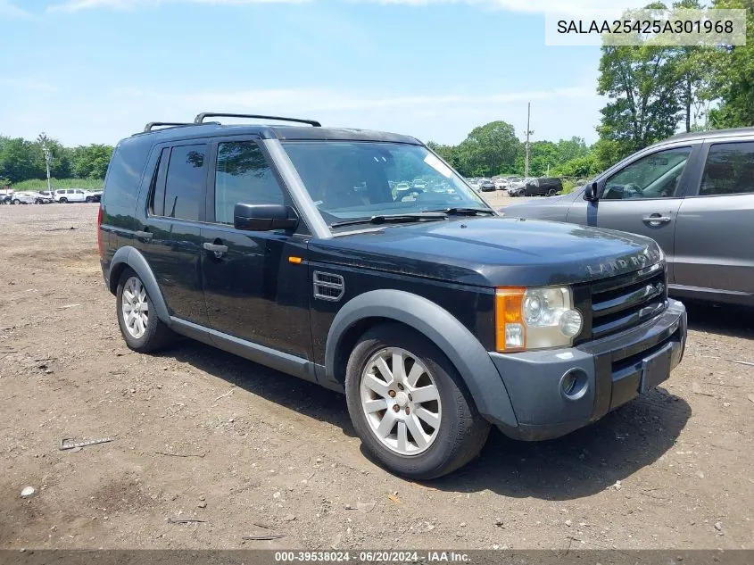 2005 Land Rover Lr3 Se VIN: SALAA25425A301968 Lot: 39538024