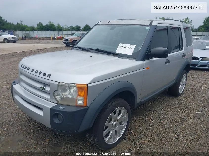 SALAG25445A337711 2005 Land Rover Lr3 Hse