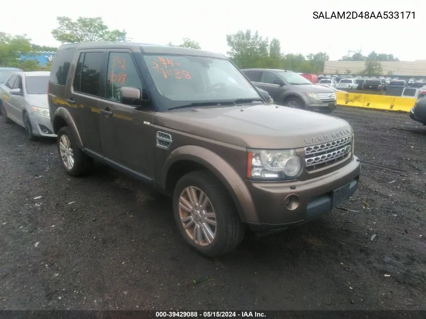 SALAM2D48AA533171 2010 Land Rover Lr4 Hse Plus