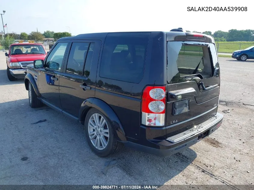 SALAK2D40AA539908 2010 Land Rover Lr4