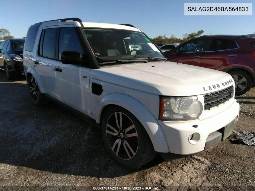 SALAG2D46BA564833 2011 Land Rover Lr4 Hse