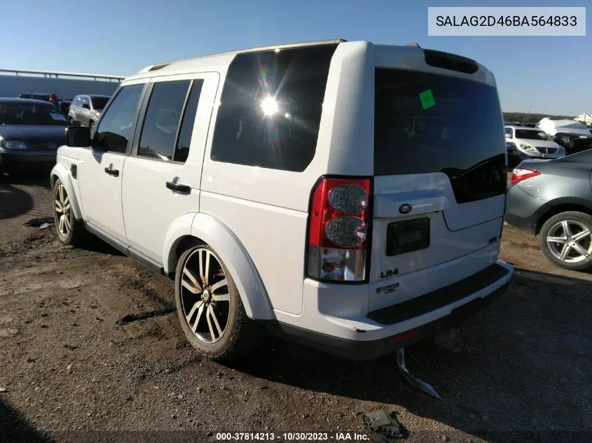 SALAG2D46BA564833 2011 Land Rover Lr4 Hse