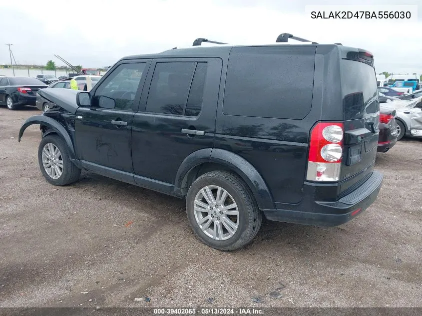 2011 Land Rover Lr4 VIN: SALAK2D47BA556030 Lot: 39402065