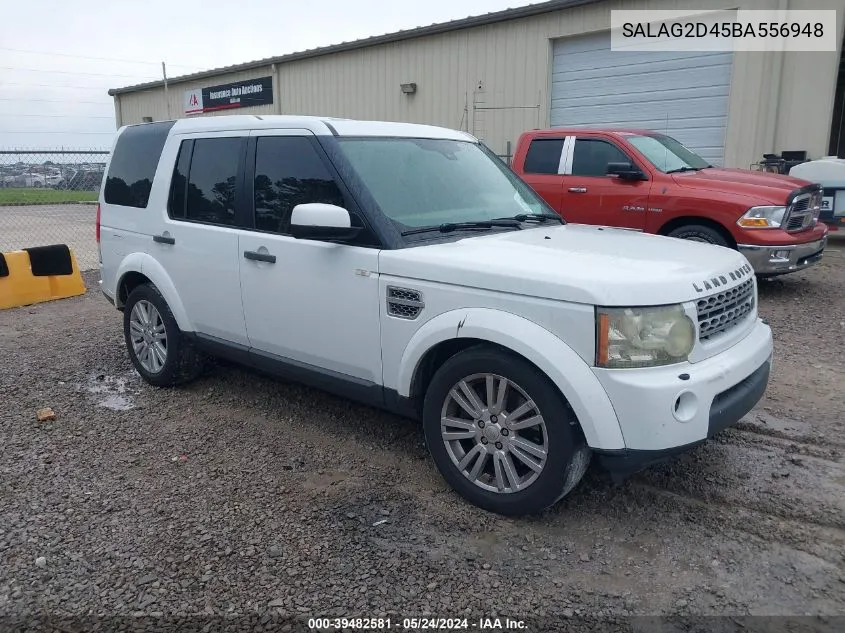 2011 Land Rover Lr4 VIN: SALAG2D45BA556948 Lot: 39482581