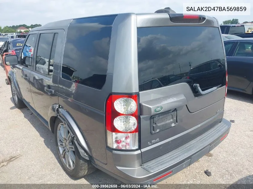 SALAK2D47BA569859 2011 Land Rover Lr4 Hse Luxury