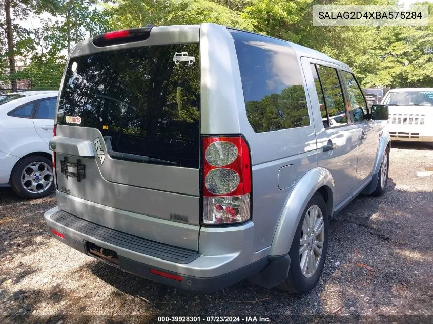 SALAG2D4XBA575284 2011 Land Rover Lr4 Hse