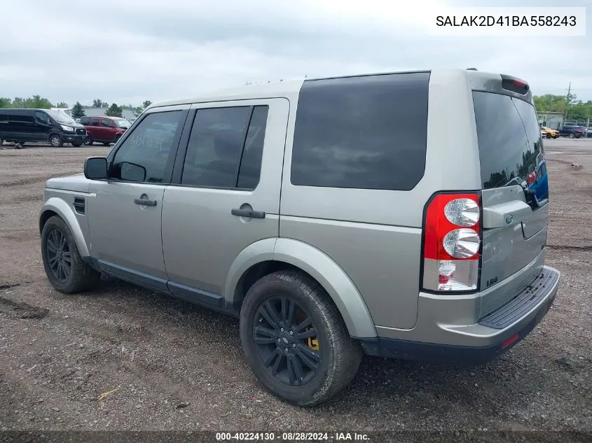 SALAK2D41BA558243 2011 Land Rover Lr4