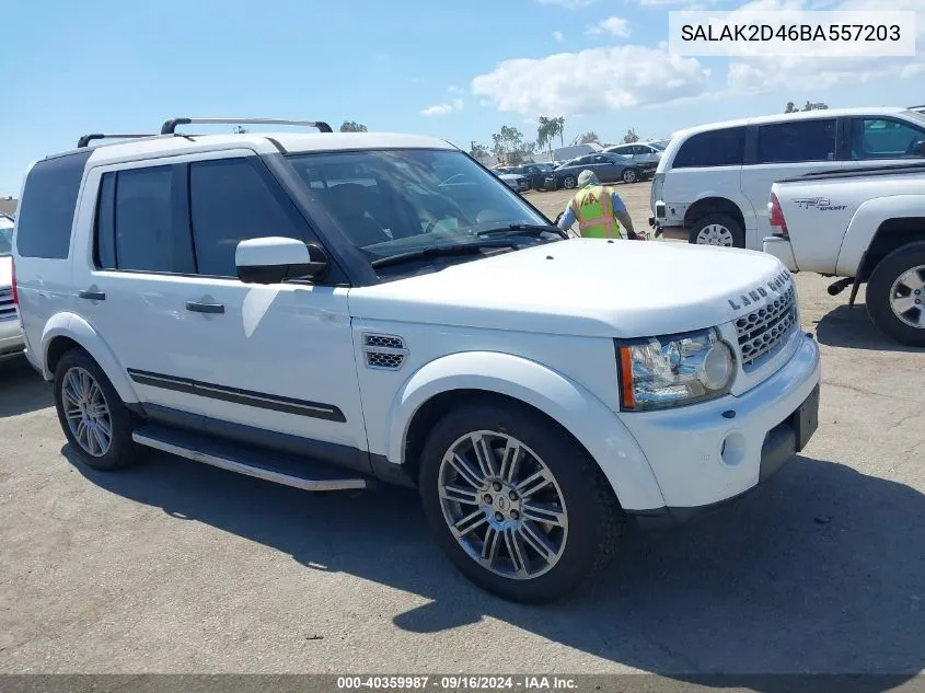 SALAK2D46BA557203 2011 Land Rover Lr4