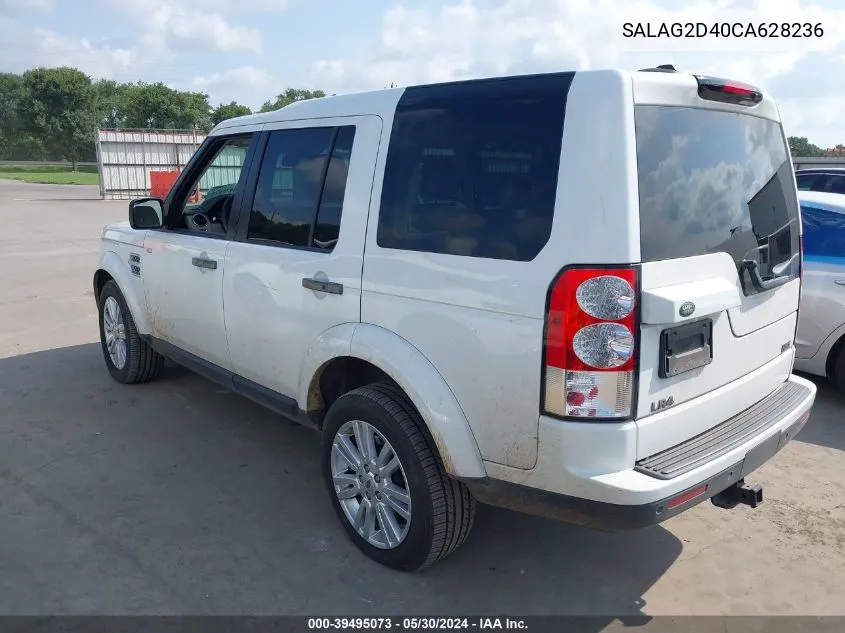 SALAG2D40CA628236 2012 Land Rover Lr4