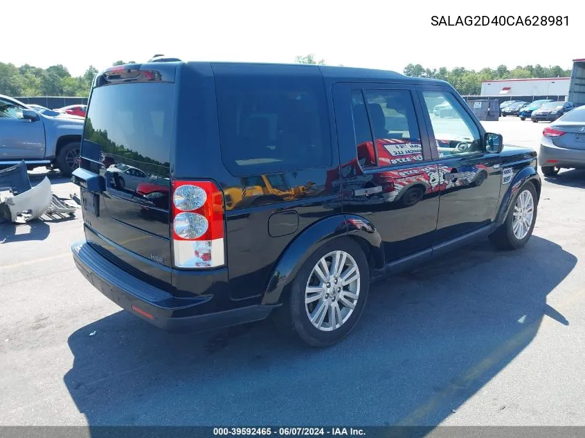 SALAG2D40CA628981 2012 Land Rover Lr4