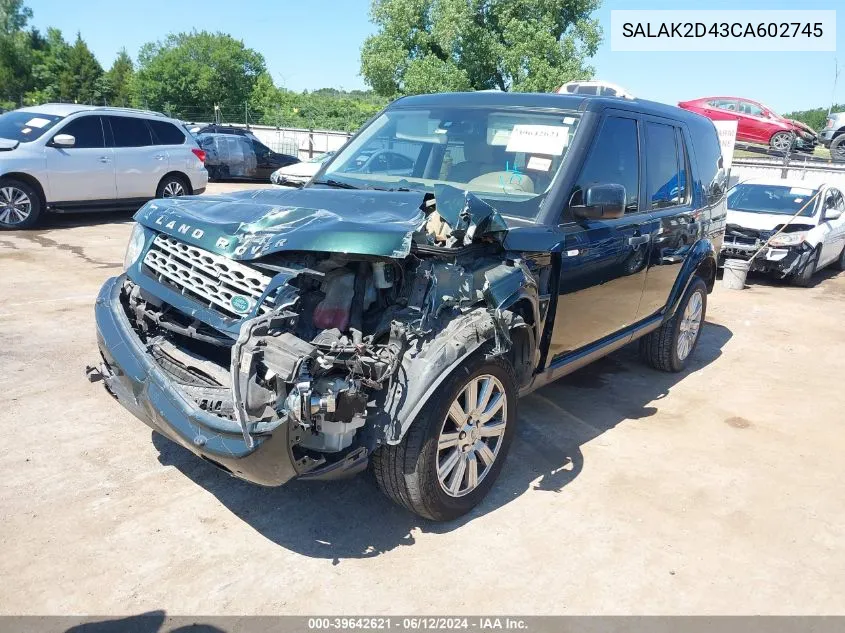 SALAK2D43CA602745 2012 Land Rover Lr4