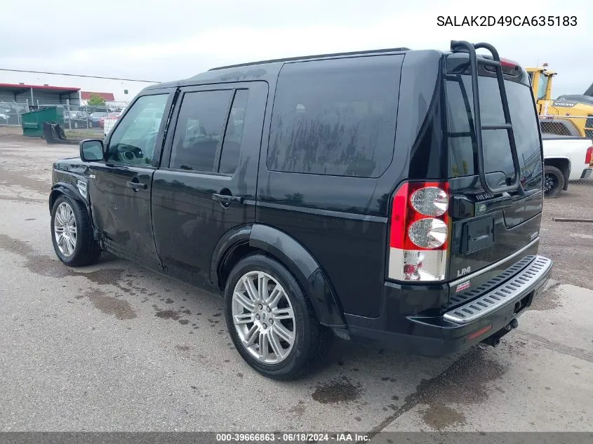 SALAK2D49CA635183 2012 Land Rover Lr4