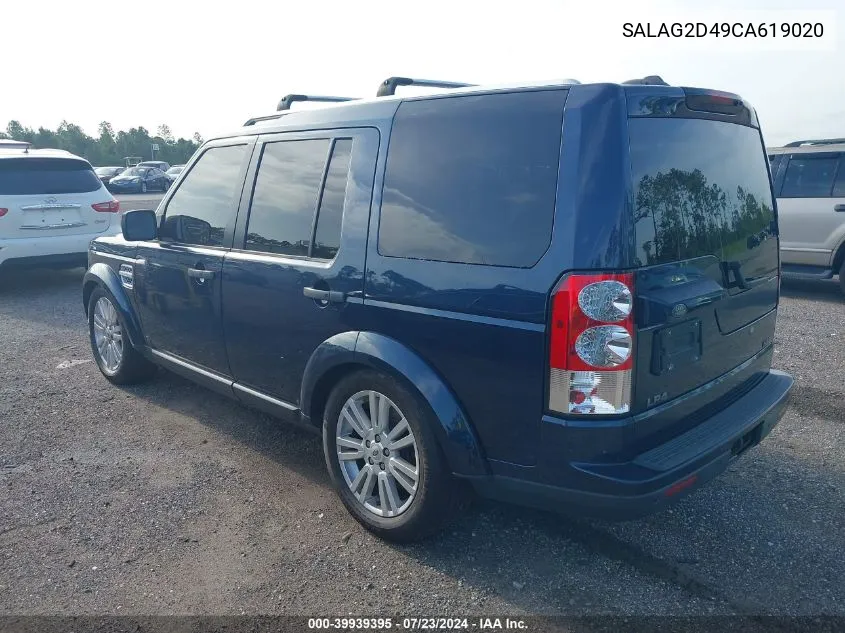 SALAG2D49CA619020 2012 Land Rover Lr4