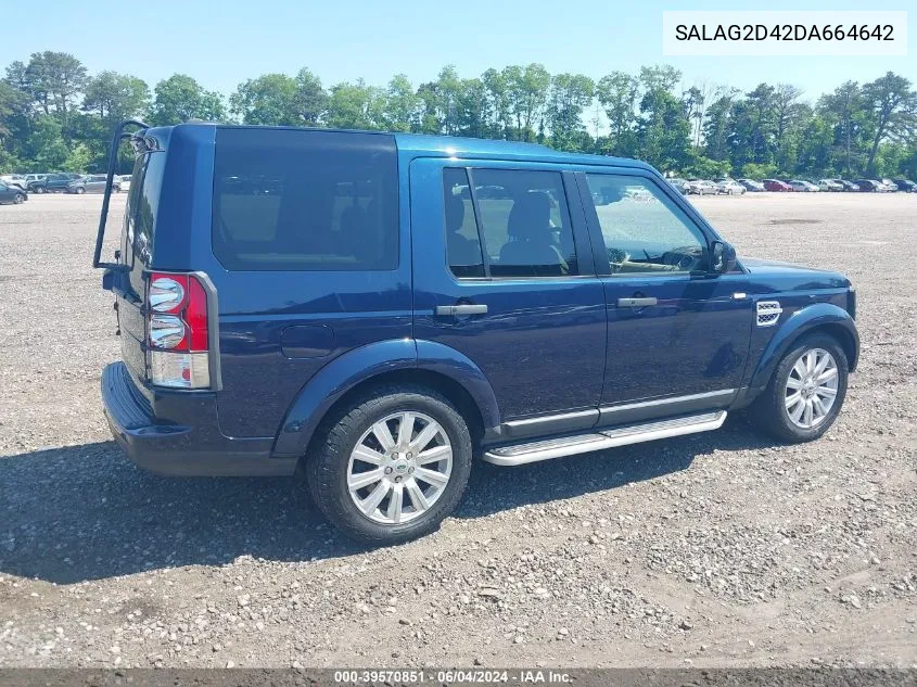 SALAG2D42DA664642 2013 Land Rover Lr4