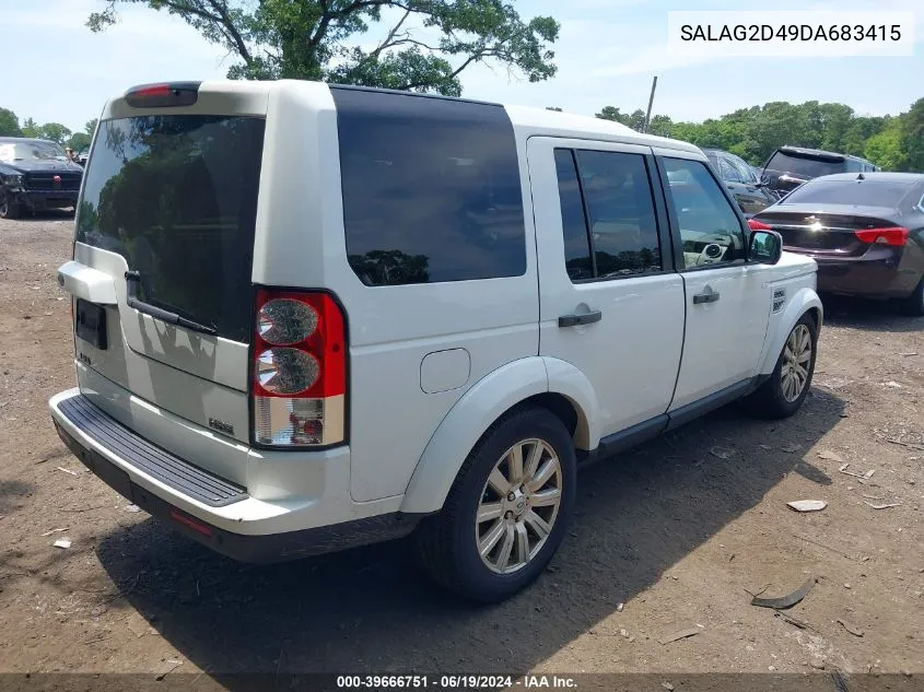 SALAG2D49DA683415 2013 Land Rover Lr4