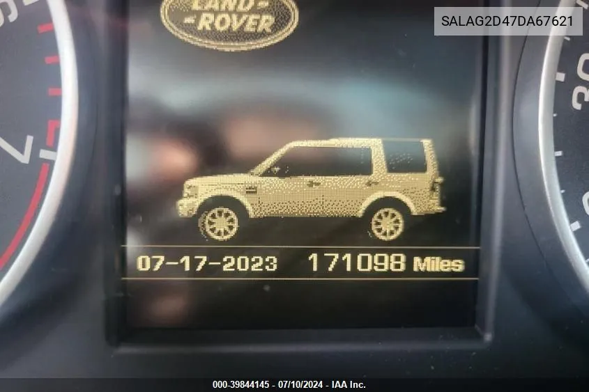 SALAG2D47DA67621 2013 Land Rover Lr4