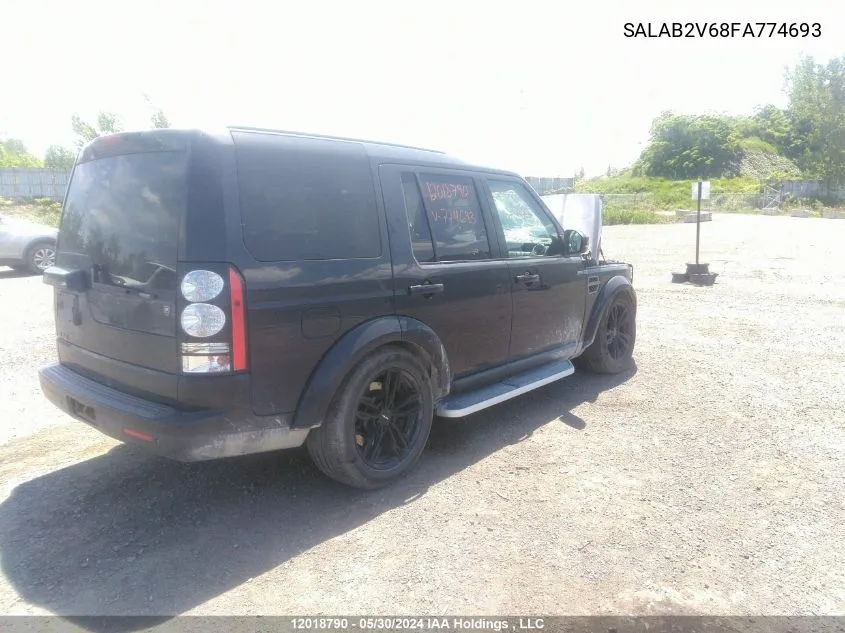 SALAB2V68FA774693 2015 Land Rover Lr4