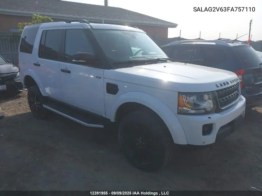 SALAG2V63FA757110 2015 Land Rover Lr4