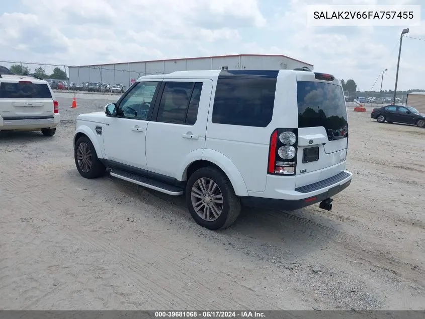 SALAK2V66FA757455 2015 Land Rover Lr4