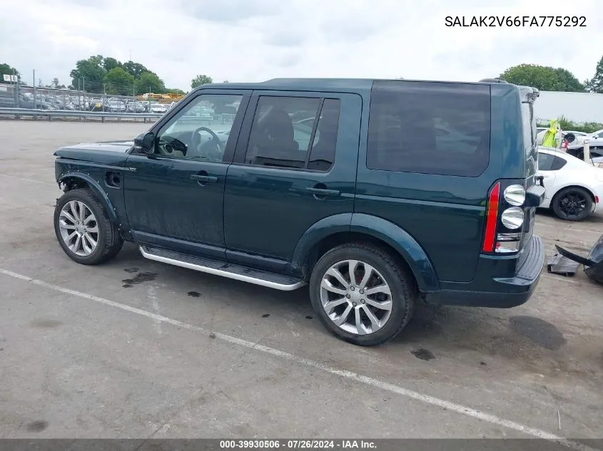 SALAK2V66FA775292 2015 Land Rover Lr4