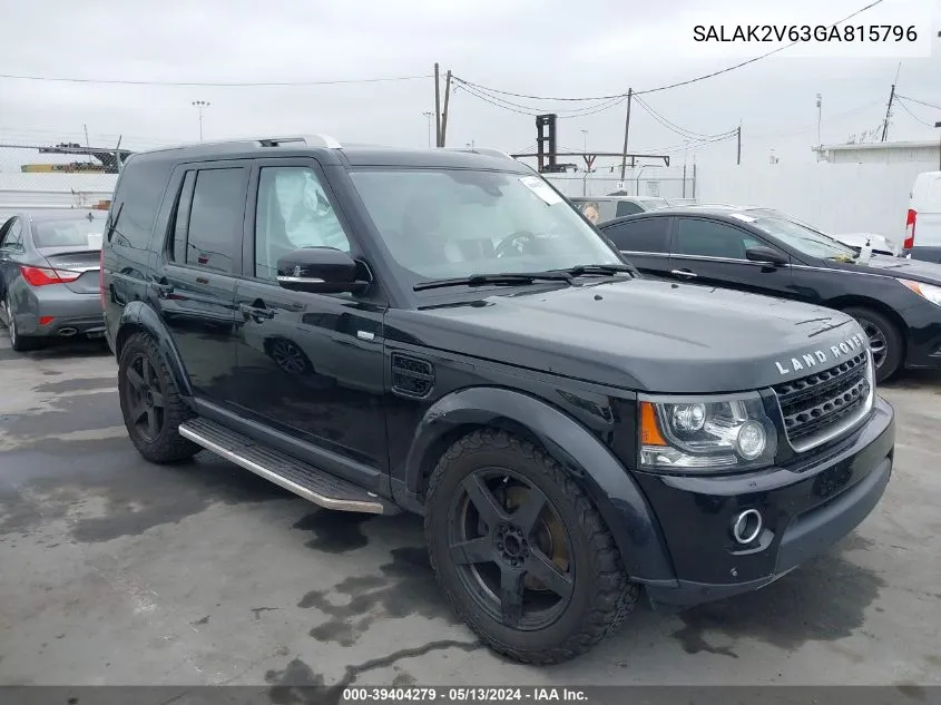 SALAK2V63GA815796 2016 Land Rover Lr4