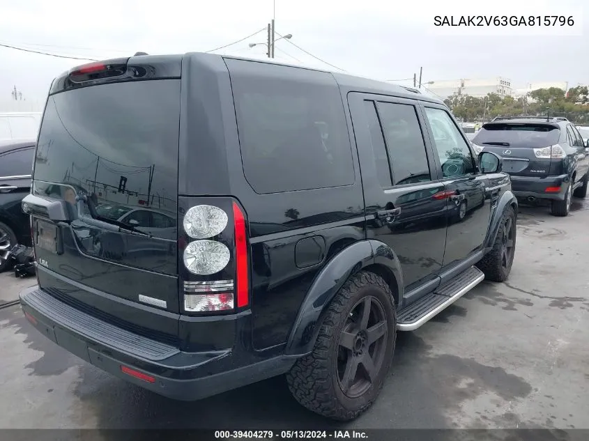 SALAK2V63GA815796 2016 Land Rover Lr4