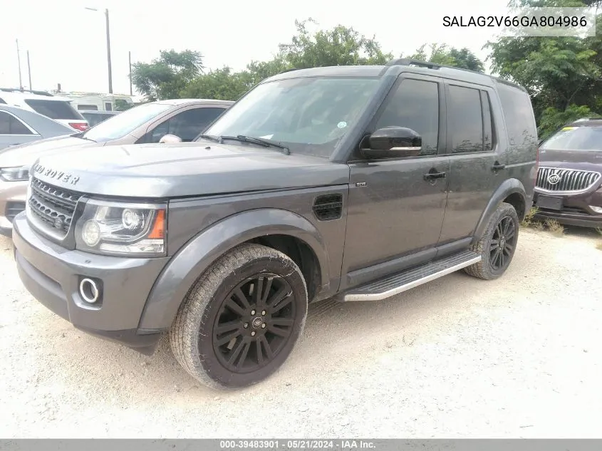 SALAG2V66GA804986 2016 Land Rover Lr4