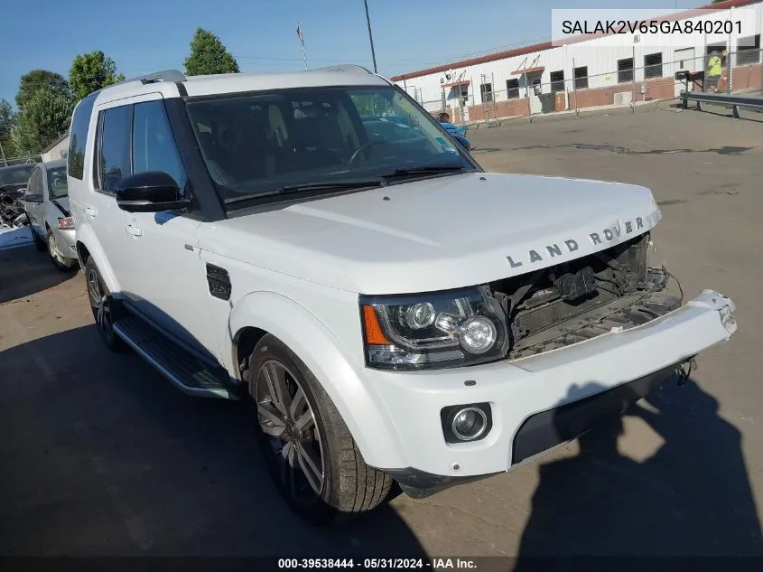 SALAK2V65GA840201 2016 Land Rover Lr4