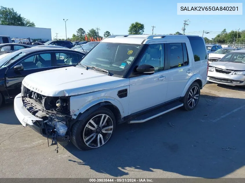 SALAK2V65GA840201 2016 Land Rover Lr4