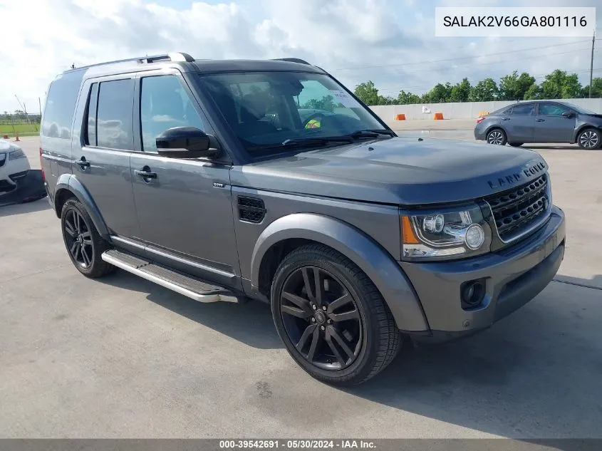 SALAK2V66GA801116 2016 Land Rover Lr4