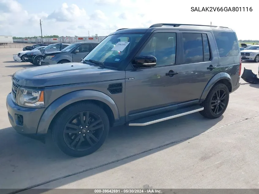 SALAK2V66GA801116 2016 Land Rover Lr4