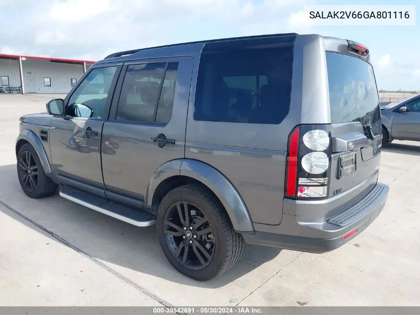 SALAK2V66GA801116 2016 Land Rover Lr4