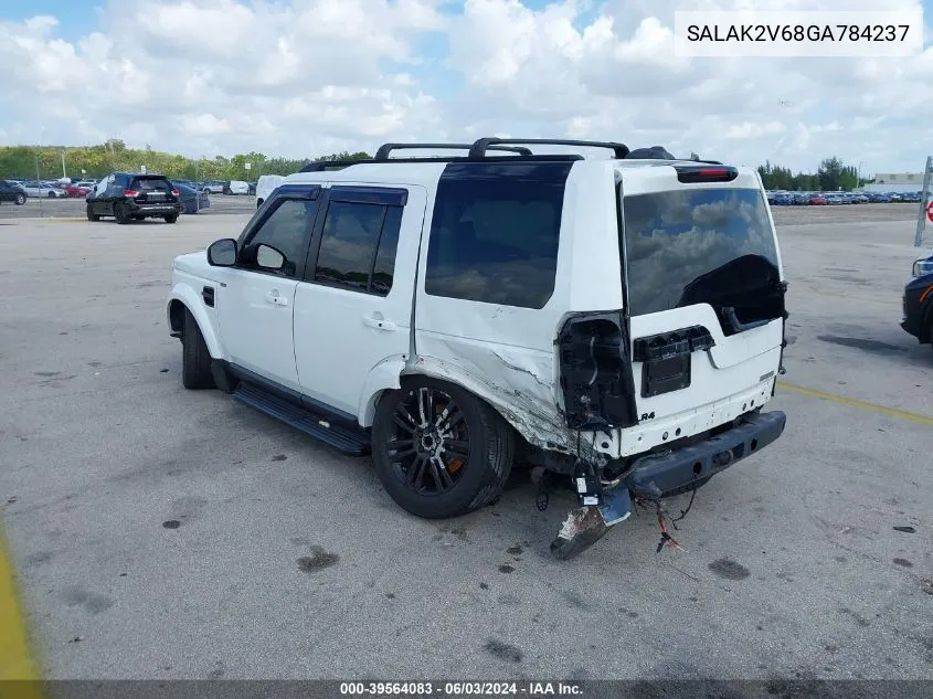 SALAK2V68GA784237 2016 Land Rover Lr4